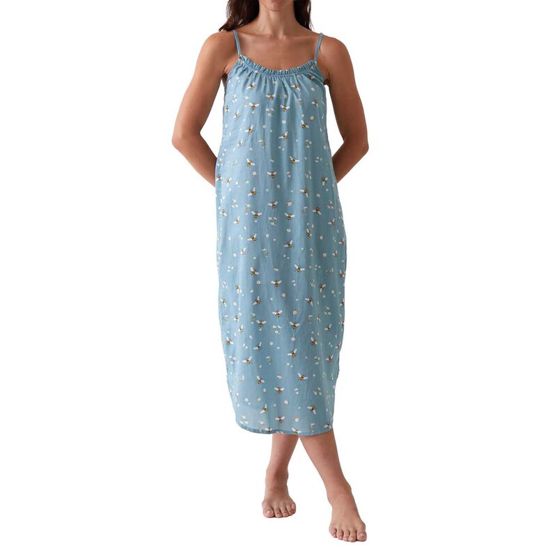 Wallace Cotton Honey Strappy Frill Nightie image number 0